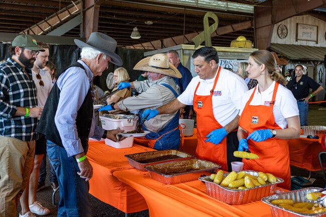 Orangetree hosts the Annual Farm-City BBQ, a large community driven feast running for 67 years.