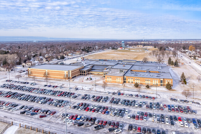 De Pere High School is one of two high schools in De Pere.