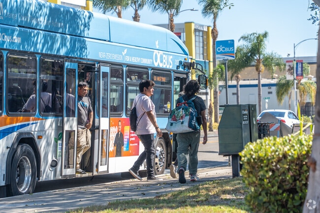 Convenient public transportation makes Saddleback View easily accessible.
