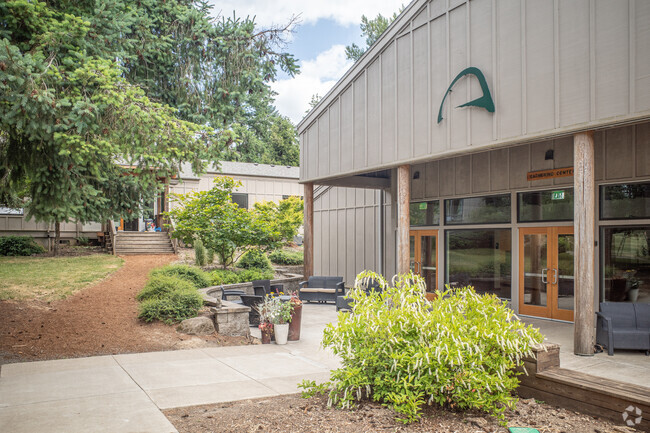 An Entrance to Arbor School of arts and Sciences in Stafford Neighborhood.