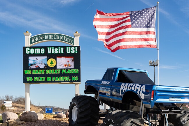 Pacific, Missouri has long been associated with sightings of the elusive Bigfoot.