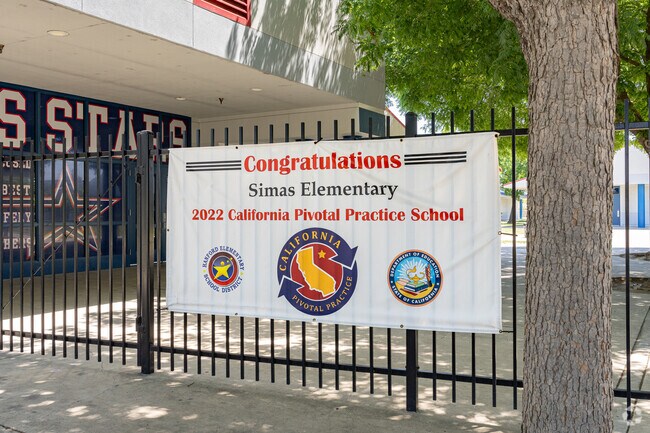 Joseph M. Simas Elementary School is recognized as a pivotal practice school.