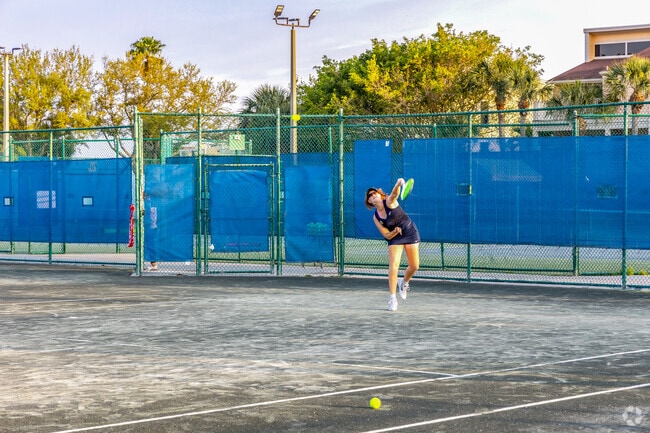 From tennis competitions or just for fun you can hit the courts in Causeway Isles.