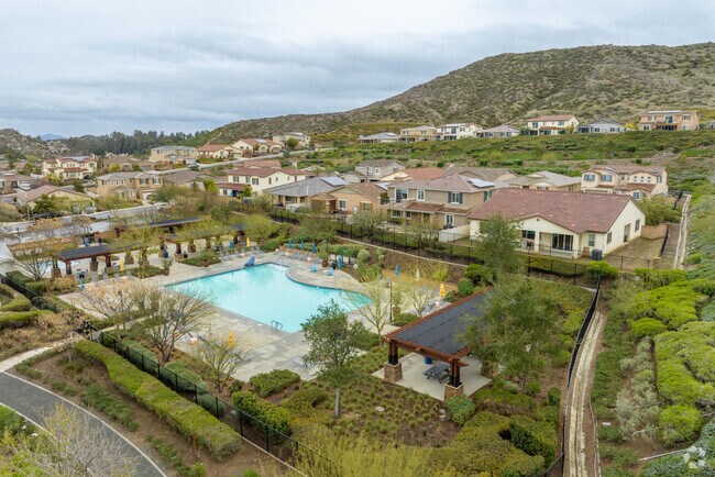 Refresh and relax at The Plunge, your community oasis in Audie Murphy Ranch.