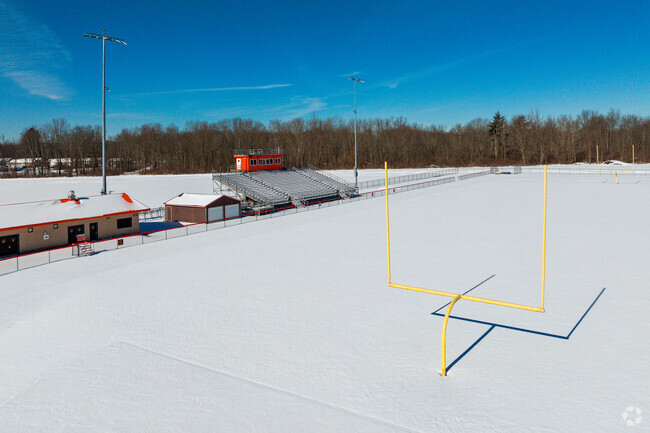 John C. Birdlebough High School in Phoenix has a football field.