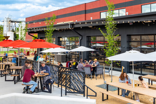 Meet friends for german beers at Prost Biergarten in Northglenn.