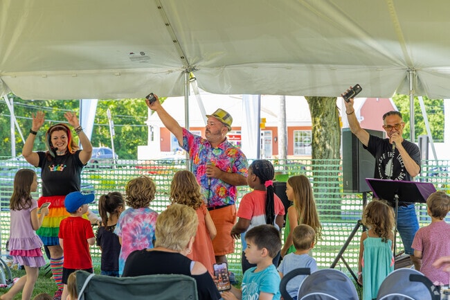 The Trumbull Children's Concert Series brings joyful tunes to kids every Tuesday at 10 am.