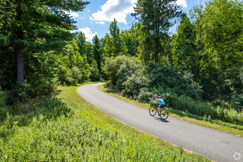 East Whiteland locals bike and run along the Chester Valley Trail in King of Prussia.