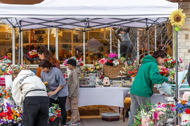 Families gather for fun at many event sessions in The Colony.