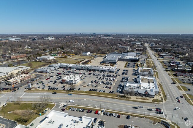 Beau Bien has multiple shopping options, including strip malls.