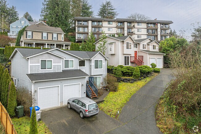 Scenic Hill features some bi and tri-level homes.
