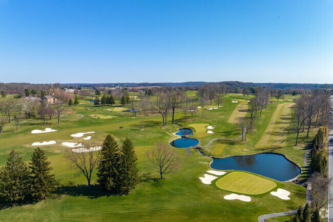 Practice your golf swing on the courses at Wilmington Country Club, in Montchanin.