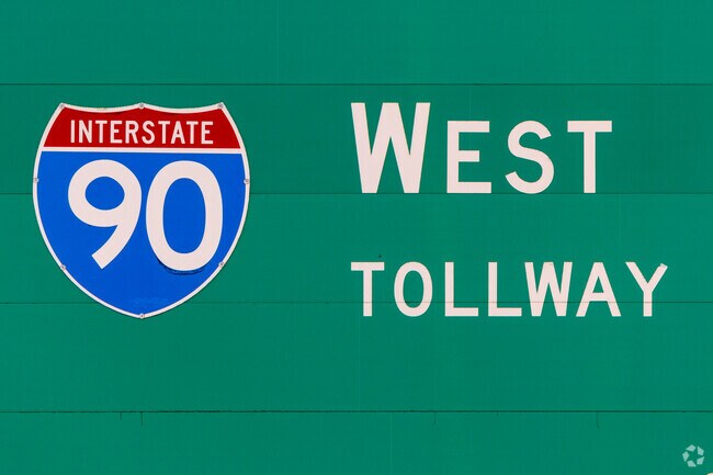 Dundee is three miles north of I-90, which passes O’Hare Airport.