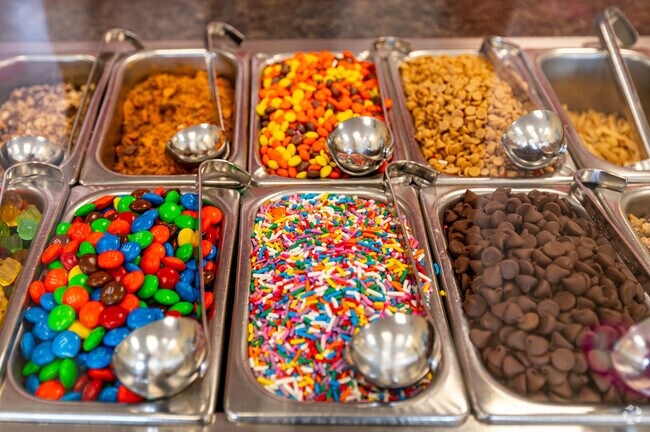 Load your yogurt up with extras at TCBY in Georgetown Square.