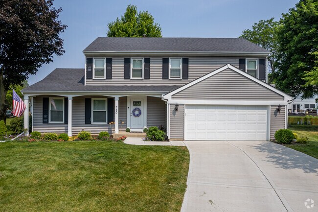 A popular home style, you can get a four-bed, three-bath Colonial-style home in Watts.