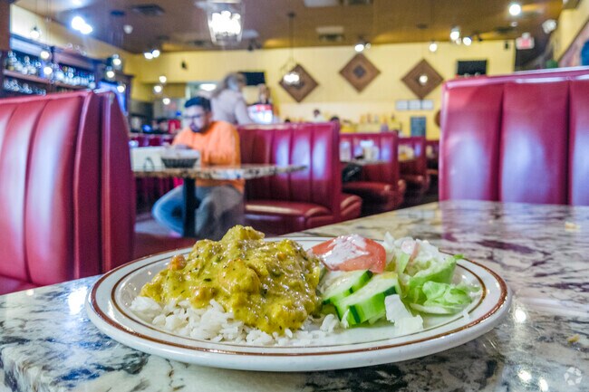 Turmeric Indian Cuisine is a local favorite for lunch in the Bellevue Ranch area.