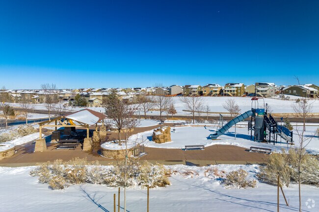 Ashgrove Park includes a playground, picnic area, and field.