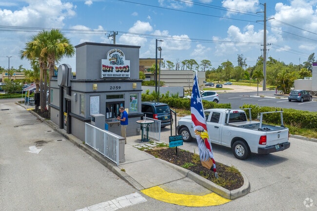 Mad Dog's Hot Dogs in Venice East is a fun place to grab a quick lunch.