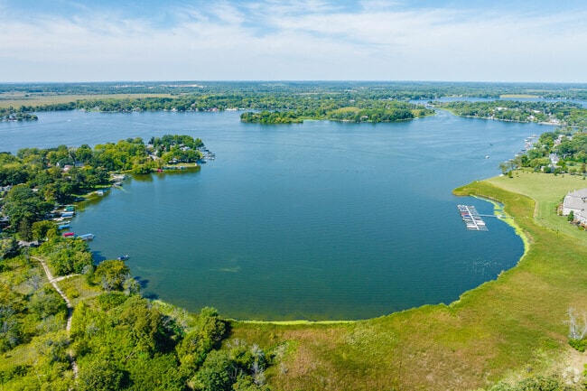 On Heron Harbor's western border is the scenic Lake Marie, spanning 480 acres.