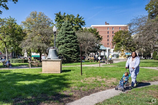 Take a walk through Central Park in downtown Johnstown.