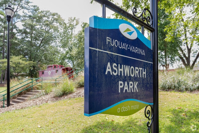 Come for a book, stay for a history lesson at Ashworth Park right behind the library.