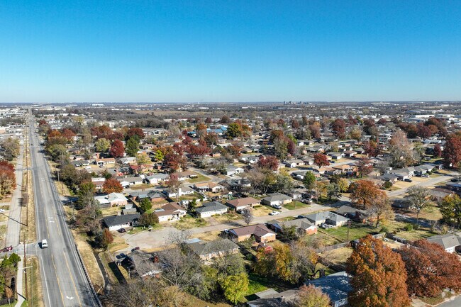 Western Village is located in NE Tulsa at the intersection of I-44 and I-244.