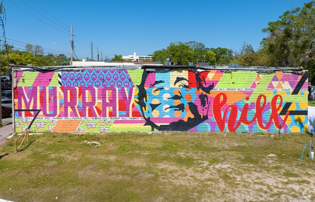 Murray Hill shows pride in their murals.