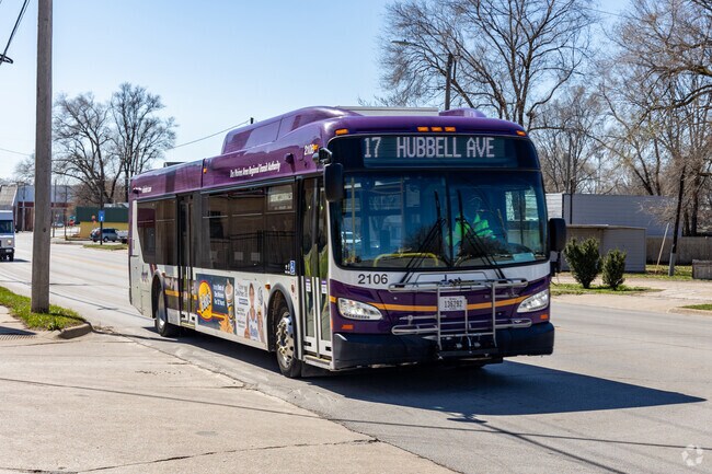 Accent is served by the DART bus system.