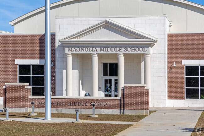 Magnolia Middle School serves nearly 400 students each year.