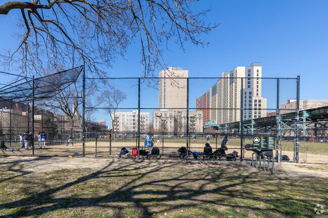 Rev. T. Wendell Foster Park has a baseball field where little league is played in the summers.