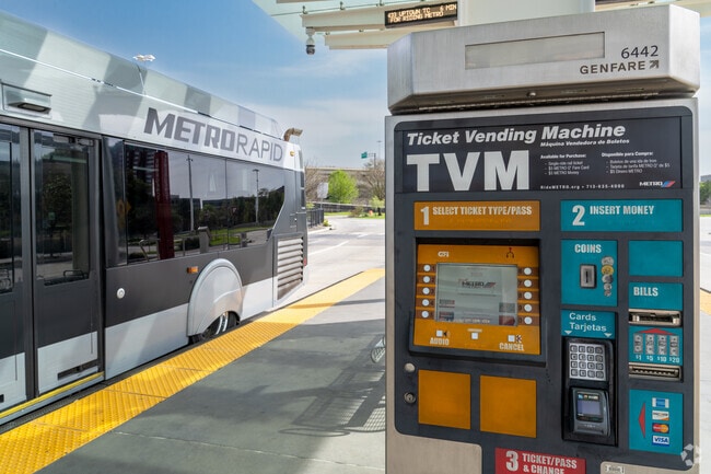Spring Branch West residents enjoy convenient access to the Metro.