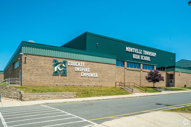 Montville High School in Pine Brook.