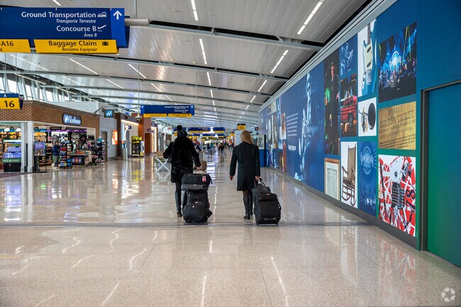 Western Oaks residents can head to the Indianapolis airport for travel needs.