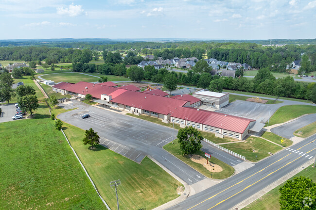 There is plenty of parking at Jim Stone Elementary in Conway.