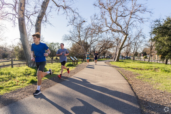 It's common to find people jogging through Sycamore Park in Wagner Farms.