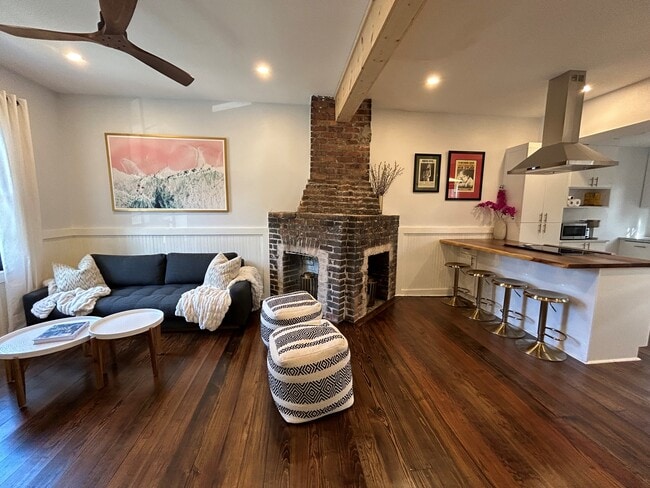 Open Living Room Plan