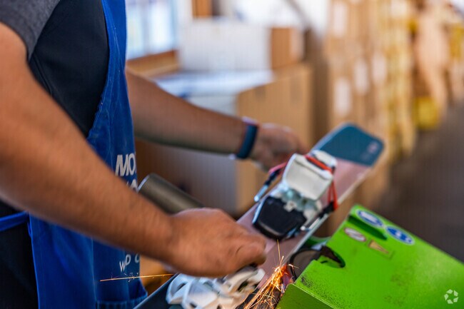 Make sure to get your skis tuned for the season because Pats Peak is making snow.