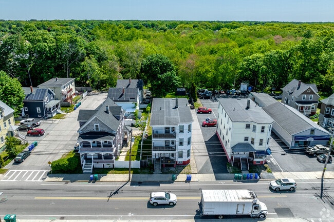 Two and three family residences can be found in Downtown Attleboro, MA.
