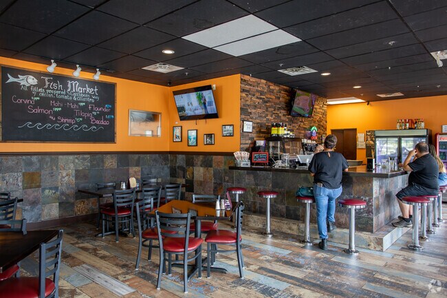 Caribbean Grill is highly recommended and offers fresh cuban dishes.