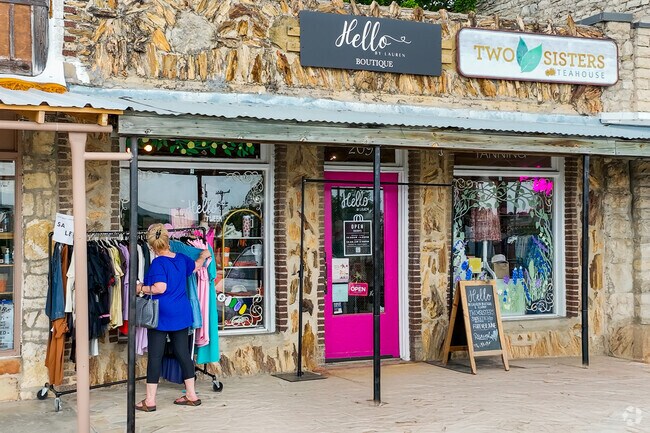 Small businesses and local boutiques bring charm to Downtown Aledo.