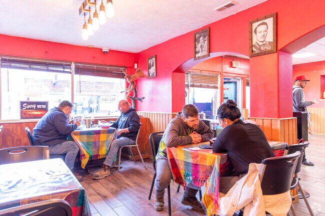 Taqueria Tijuana can be found south of Columbus Park.