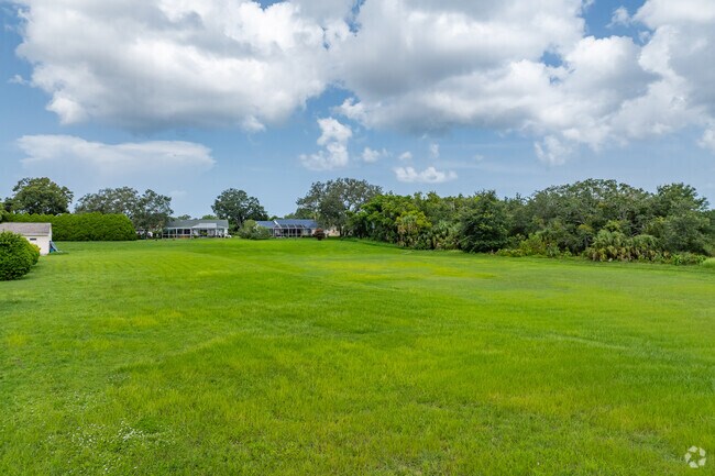Esther's School-Hudson has plenty of green space for outdoor play.