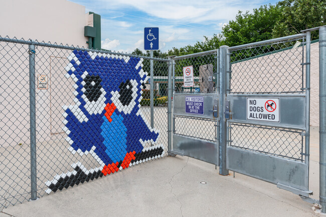 Old Orchard Elementary School shows off school pride with its owl mascot.