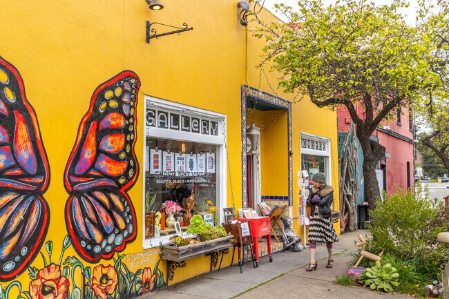 Gallery Mom&Pop in Point Richmond has lots of interesting and artsy items to offer.