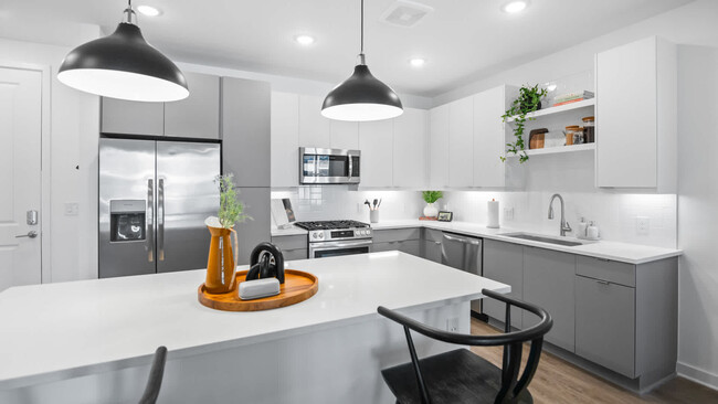 Kitchen with Stainless Steel Appliances