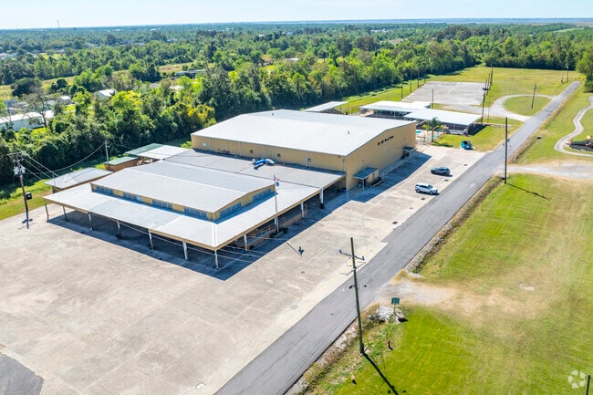 The Cut Off Youth Center has a pool, indoor gym and playing fields.