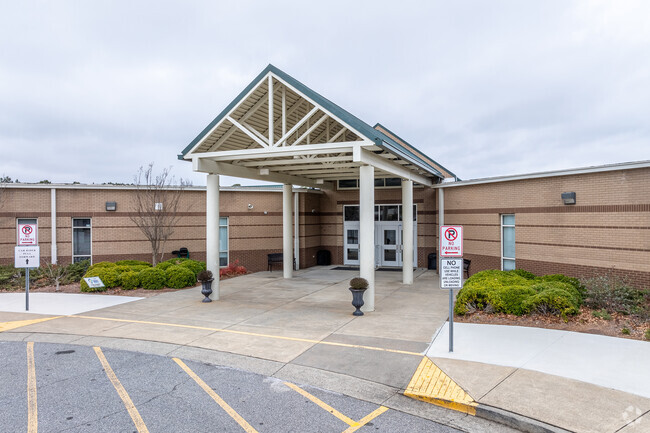 Glenn C. Jones Middle School it's one of the top rated middle schools in the area.