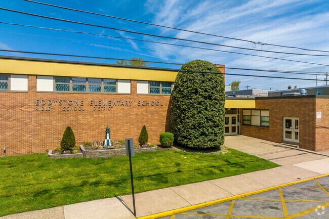 The kids of Eddystone learn at Eddystone Elementary School.
