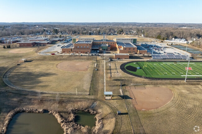 Edgewood High School in Edgewood helps prepare students for college.