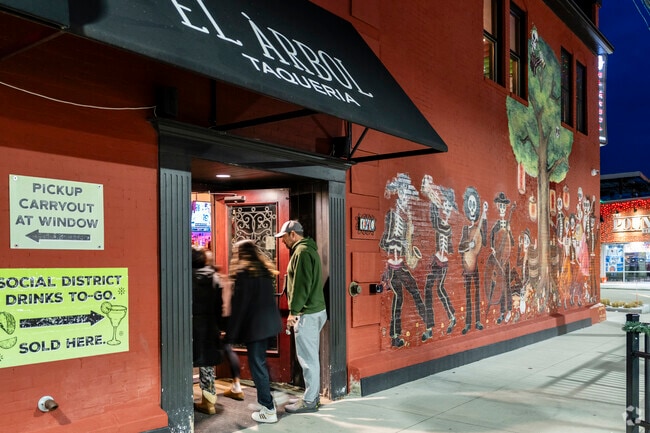 Brighton locals can enjoy tacos at El Arbol Taqueria.